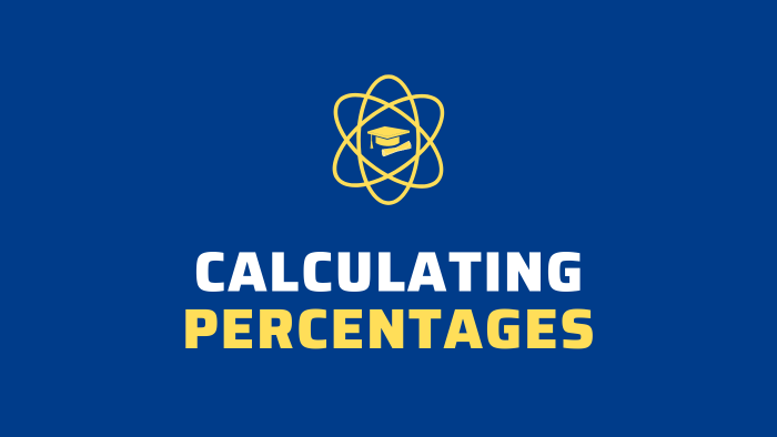 How are percentages calculated?